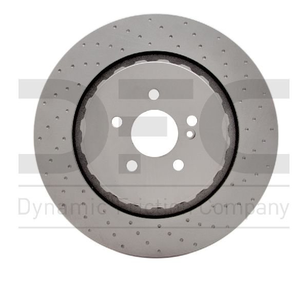 2008-2014 Mercedes-Benz CL63 AMG Disc Brake Rotor - Rear (Dynamic Friction)