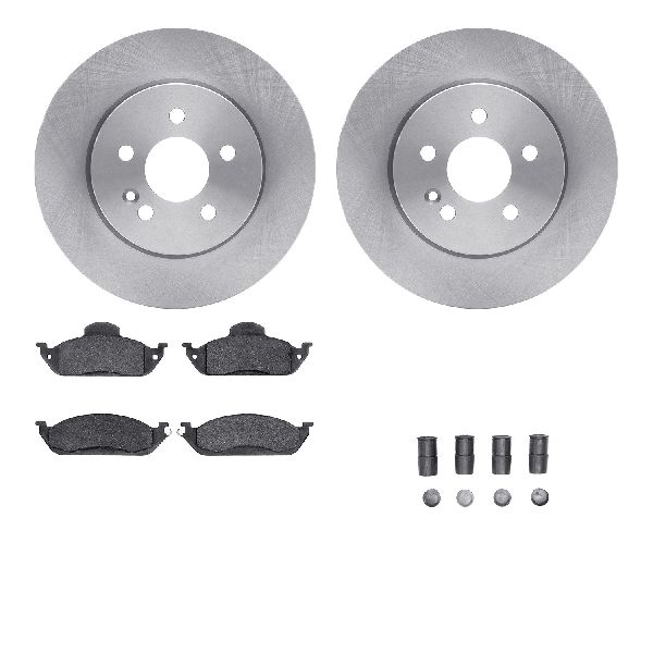 2003-2005 Mercedes-Benz ML350 Disc Brake Kit - Front (Dynamic Friction)