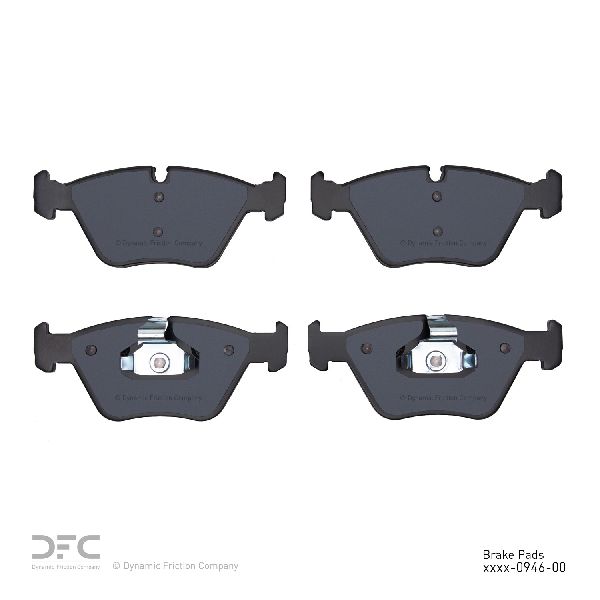 2004-2010 BMW X3 Disc Brake Pad Set - Front (Dynamic Friction)