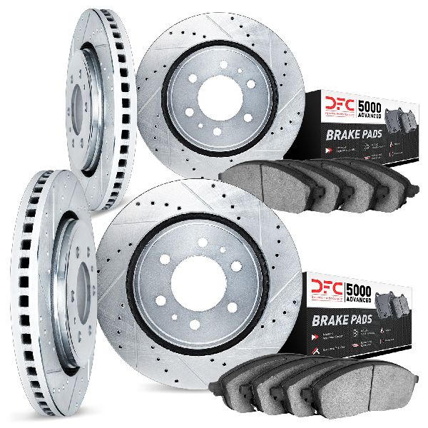 2004-2009 Cadillac SRX Disc Brake Kit - Front and Rear (Dynamic Friction)