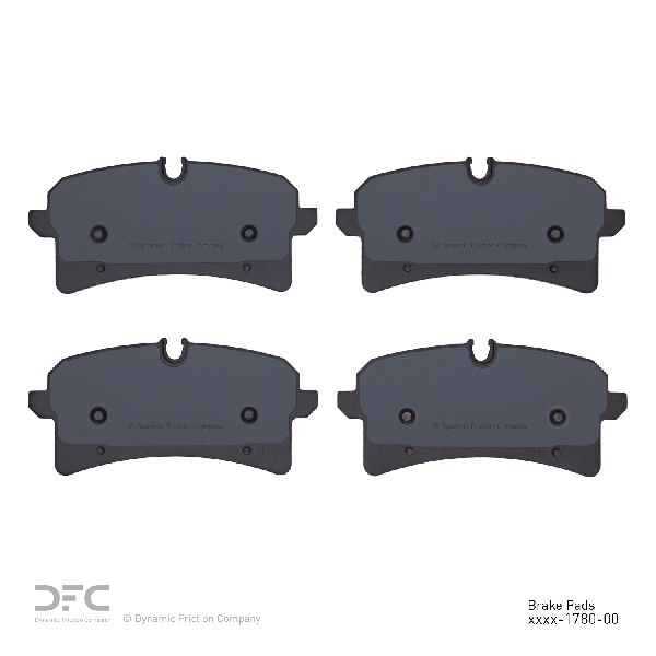 2020-2024 Porsche Macan Disc Brake Pad Set - Rear (Dynamic Friction)