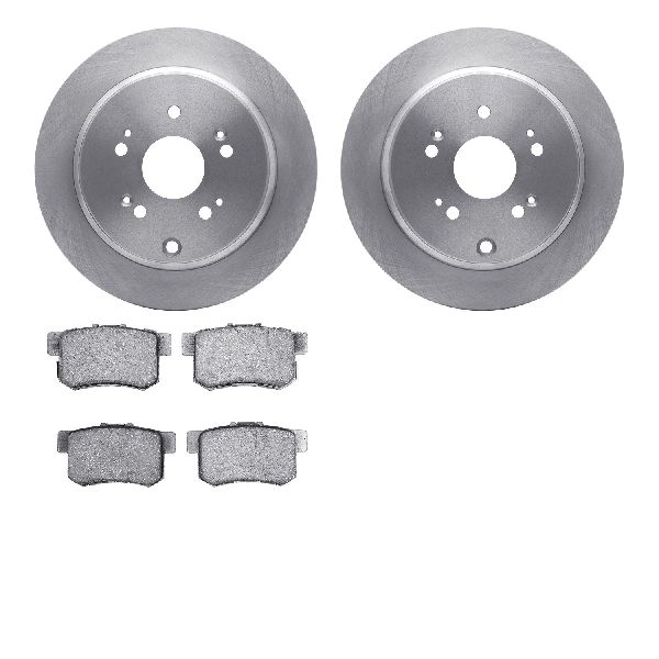 2005-2016 Honda CR-V Disc Brake Kit - Rear (Dynamic Friction)