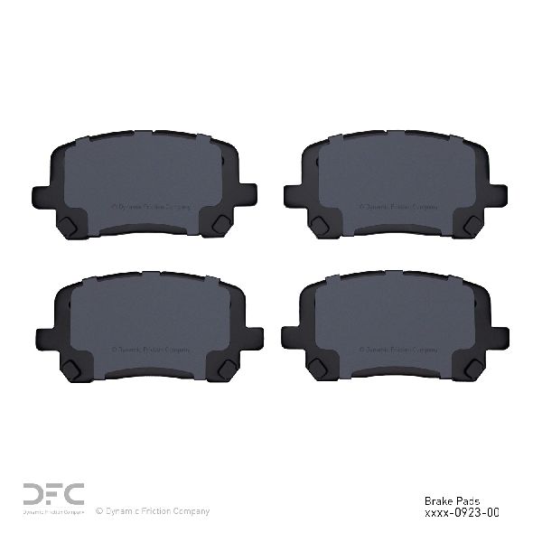 2003-2008 Pontiac Vibe Disc Brake Pad Set - Front (Dynamic Friction)
