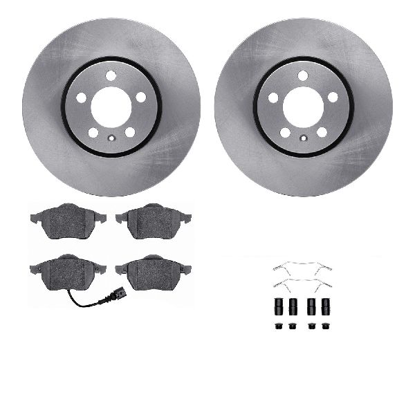 2000-2005 Volkswagen Jetta Disc Brake Kit - Front (Dynamic Friction)
