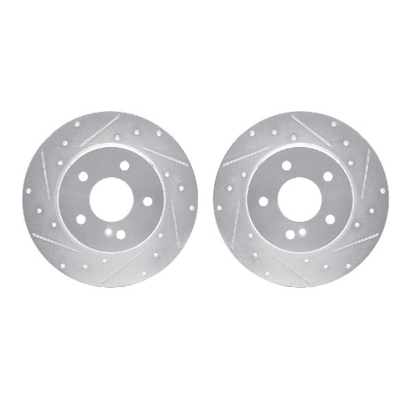 2006-2007 Mercedes-Benz C280 Disc Brake Rotor Set - Rear (Dynamic Friction)
