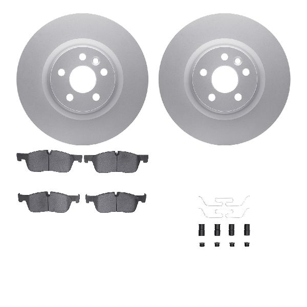 2018-2019 Jaguar E-Pace Disc Brake Kit - Front (Dynamic Friction)