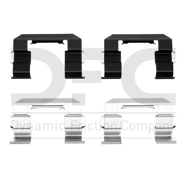 2008-2011 Ford Focus Disc Brake Hardware Kit - Front (Dynamic Friction)