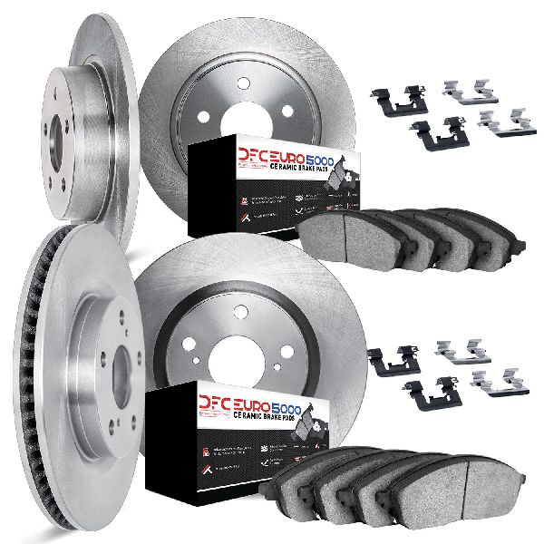 2013-2015 Volkswagen Beetle Disc Brake Kit - Front and Rear (Dynamic Friction)