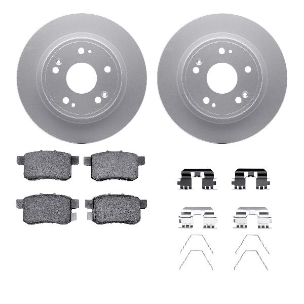 2009-2014 Acura TSX Disc Brake Kit - Rear (Dynamic Friction)