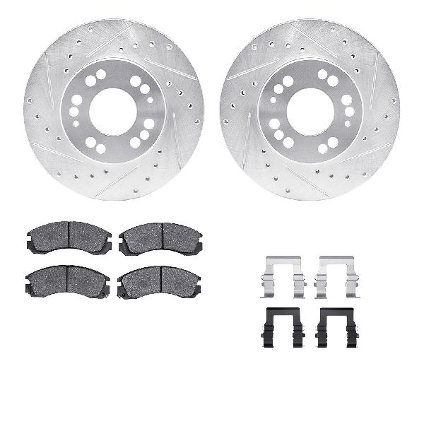 1992-2000 Mitsubishi Eclipse Disc Brake Kit - Front (Dynamic Friction)