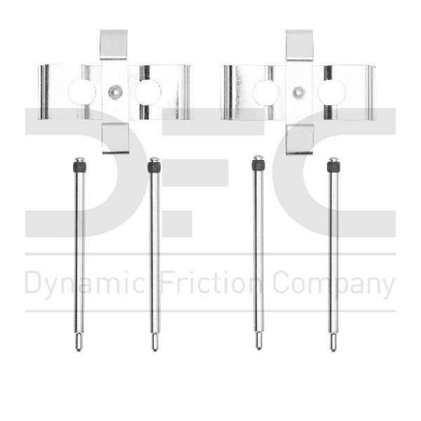 1994-1999 Mercedes-Benz S320 Disc Brake Hardware Kit - Front (Dynamic Friction)