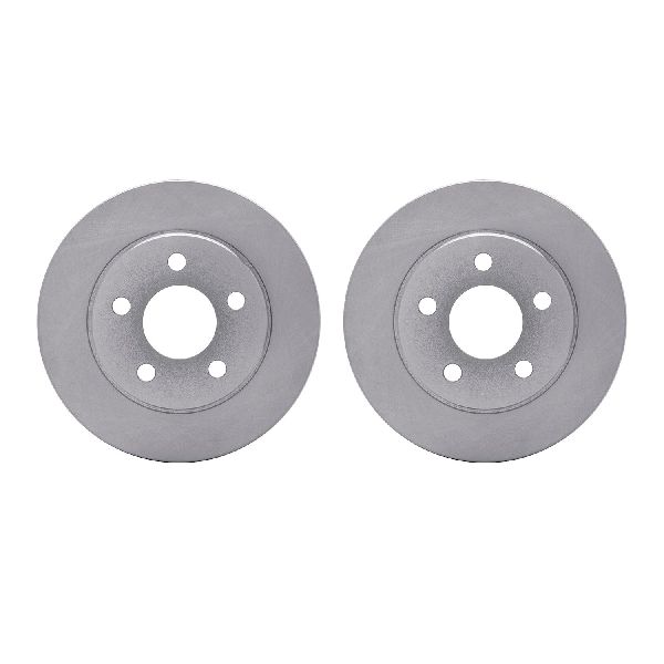 1987-1989 Dodge Shadow Disc Brake Rotor Set - Front (Dynamic Friction)