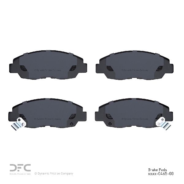 1997-1999 Acura CL Disc Brake Pad Set - Front (Dynamic Friction)