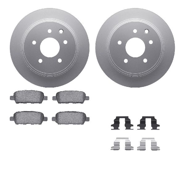 2011-2017 Nissan Juke Disc Brake Kit - Rear (Dynamic Friction)