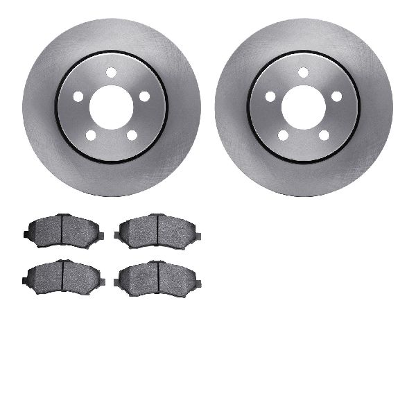 2007-2011 Dodge Nitro Disc Brake Kit - Front (Dynamic Friction)