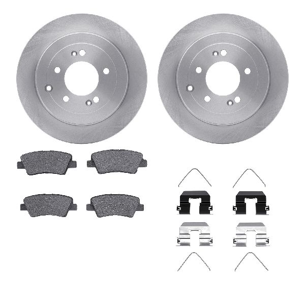 2016-2021 Hyundai Tucson Disc Brake Kit - Rear (Dynamic Friction)