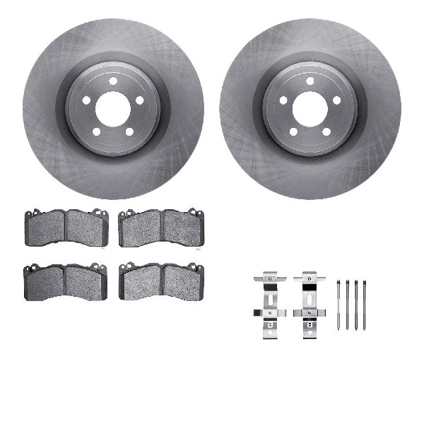 2015-2023 Ford Mustang Disc Brake Kit - Front (Dynamic Friction)