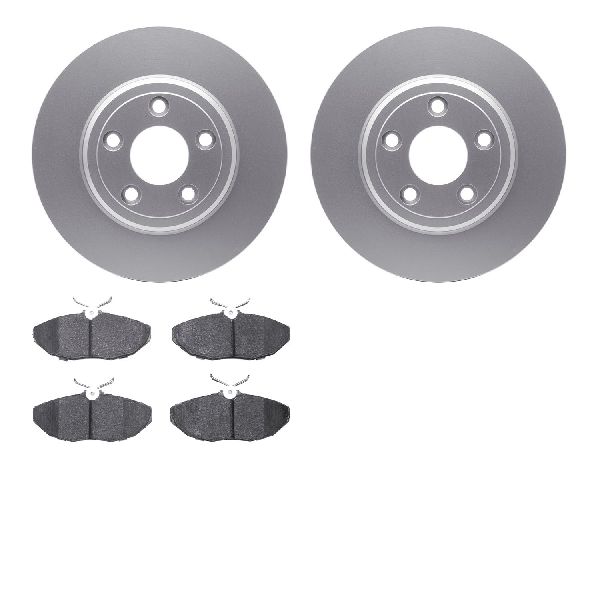 2003-2005 Jaguar S-Type Disc Brake Kit - Rear (Dynamic Friction)