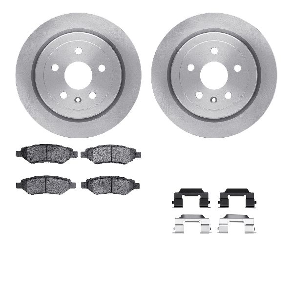 2008-2014 Cadillac CTS Disc Brake Kit - Rear (Dynamic Friction)