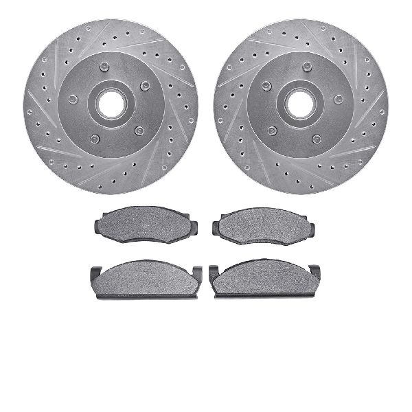1975-1980 Ford Granada Disc Brake Kit - Front (Dynamic Friction)