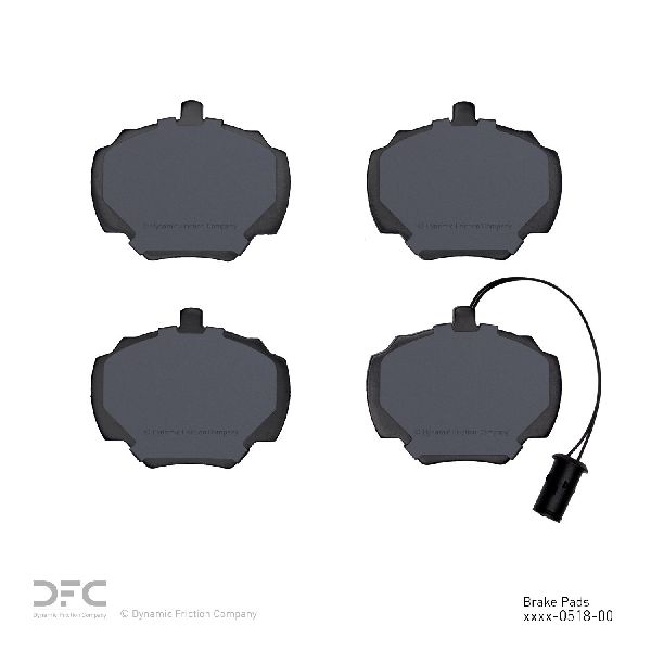 1987-1995 Land Rover Range Rover Disc Brake Pad Set - Rear (Dynamic Friction)