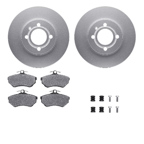 1993 Volkswagen Passat Disc Brake Kit - Front (Dynamic Friction)