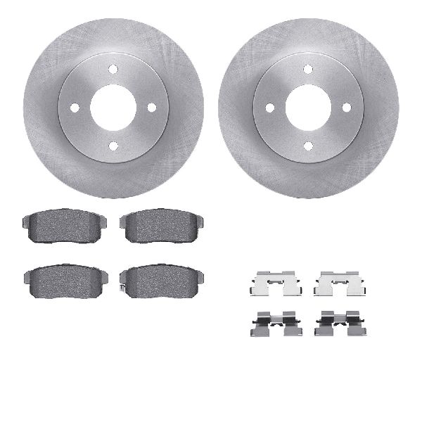 2004-2006 Nissan Sentra Disc Brake Kit - Rear (Dynamic Friction)