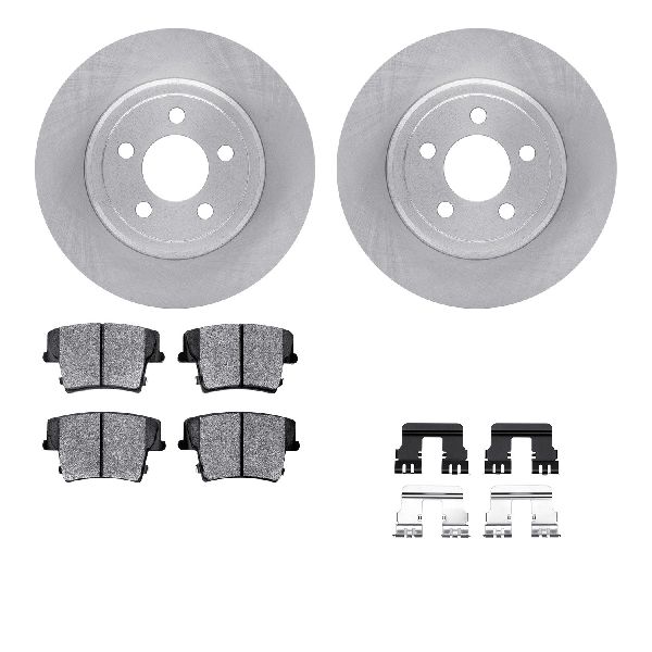 2006-2008 Dodge Magnum Disc Brake Kit - Rear (Dynamic Friction)
