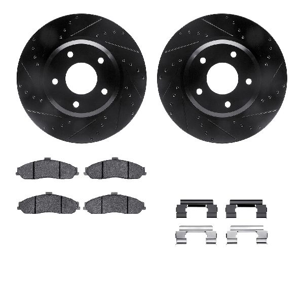 2005-2006 Pontiac GTO Disc Brake Kit - Front (Dynamic Friction)