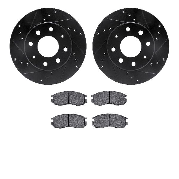 1989-1997 Mitsubishi Galant Disc Brake Kit - Front (Dynamic Friction)