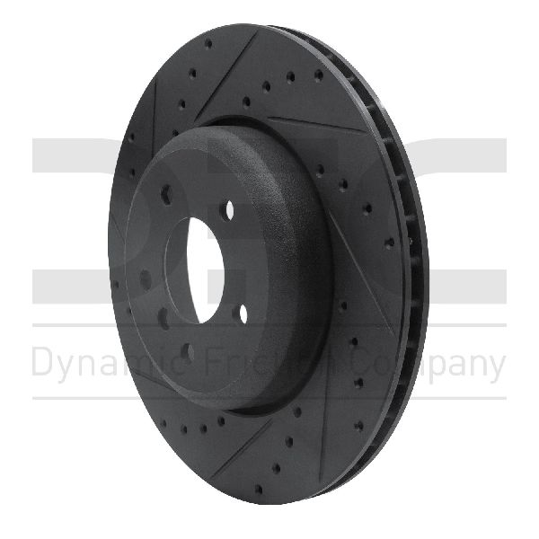 2004-2005 BMW 645Ci Disc Brake Rotor - Rear Left (Dynamic Friction)