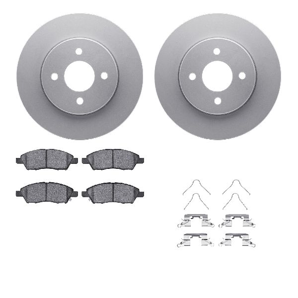 2014-2019 Nissan Versa Note Disc Brake Kit - Front (Dynamic Friction)