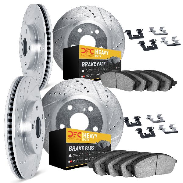 1997-2005 Chevrolet Blazer Disc Brake Kit - Front and Rear (Dynamic Friction)
