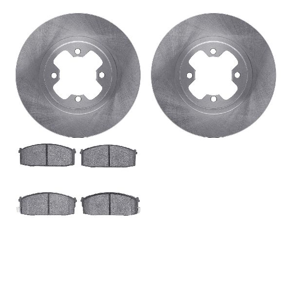1984-1988 Nissan 200SX Disc Brake Kit - Front (Dynamic Friction)