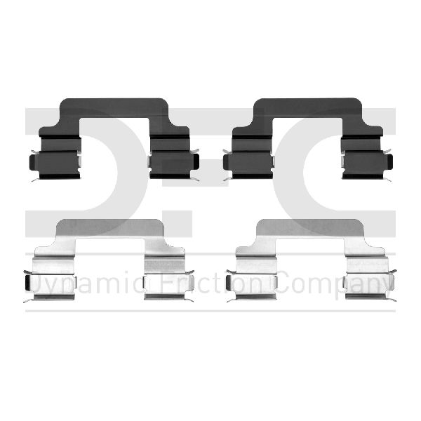2006-2007 Mercedes-Benz C280 Disc Brake Hardware Kit - Front (Dynamic Friction)