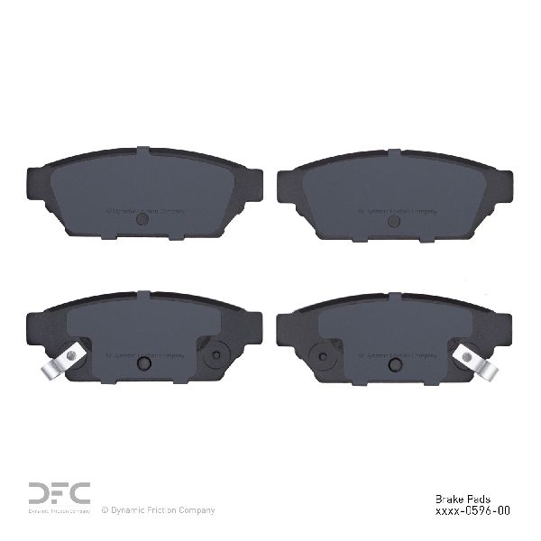 1993-1996 Eagle Summit Disc Brake Pad Set - Rear (Dynamic Friction)