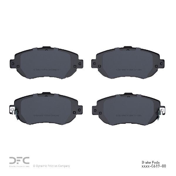 2001-2005 Lexus IS300 Disc Brake Pad Set - Front (Dynamic Friction)