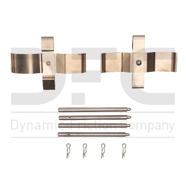 2003-2008 Nissan 350Z Disc Brake Hardware Kit - Front (Dynamic Friction)