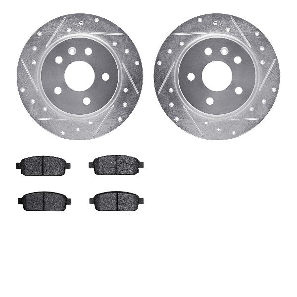 2011-2018 Chevrolet Cruze Disc Brake Kit - Rear (Dynamic Friction)