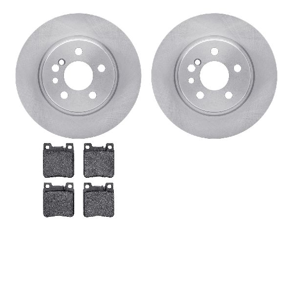 1994-1999 Mercedes-Benz S600 Disc Brake Kit - Rear (Dynamic Friction)