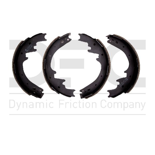 1962-1972 Plymouth Fury Drum Brake Shoe Set - Front (Dynamic Friction)