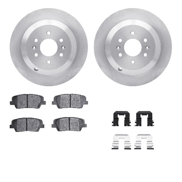2009-2010 Kia Borrego Disc Brake Kit - Rear (Dynamic Friction)