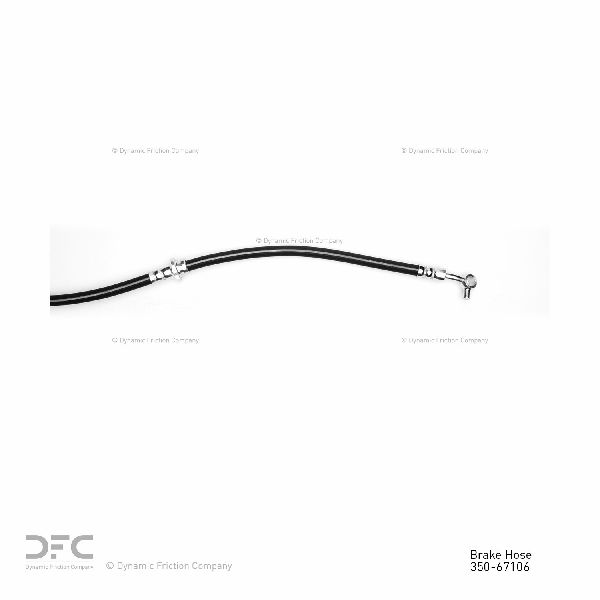 2014-2019 Nissan Rogue Brake Hydraulic Hose - Front Left or Front Right (Dynamic Friction)