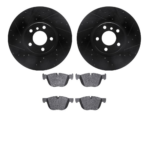 2008-2010 BMW X6 Disc Brake Kit - Front (Dynamic Friction)