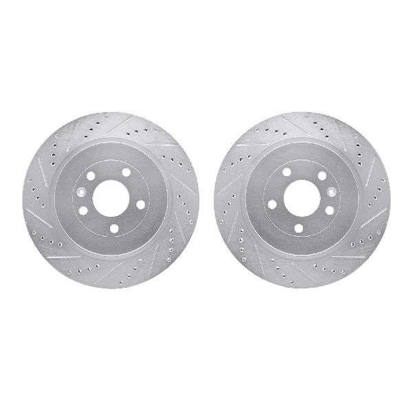 2013-2019 Ford Flex Disc Brake Rotor Set - Rear (Dynamic Friction)