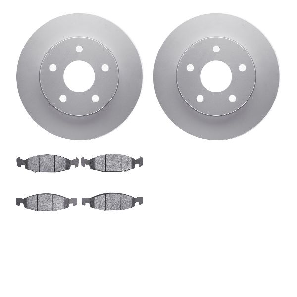 1999-2002 Jeep Grand Cherokee Disc Brake Kit - Front (Dynamic Friction)