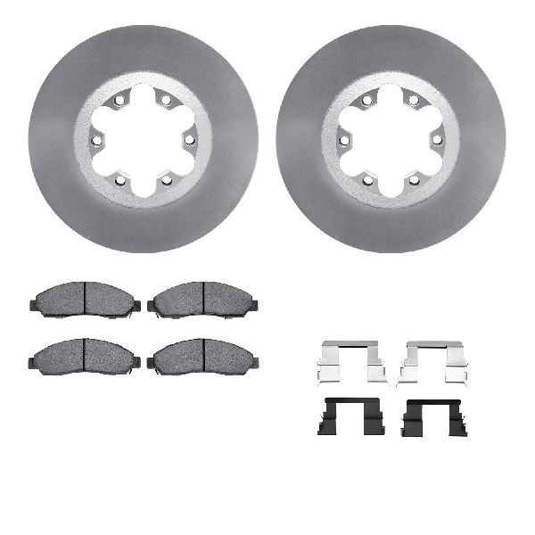 2004-2008 GMC Canyon Disc Brake Kit - Front (Dynamic Friction)