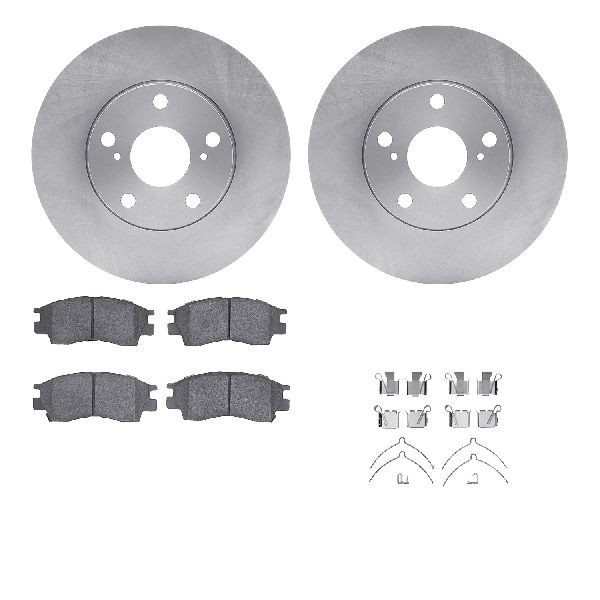1992-1996 Toyota Camry Disc Brake Kit - Front (Dynamic Friction)