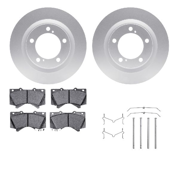 2008-2022 Toyota Sequoia Disc Brake Kit - Front (Dynamic Friction)