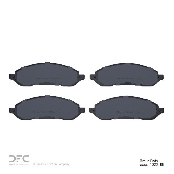 2004-2007 Ford Freestar Disc Brake Pad Set - Front (Dynamic Friction)